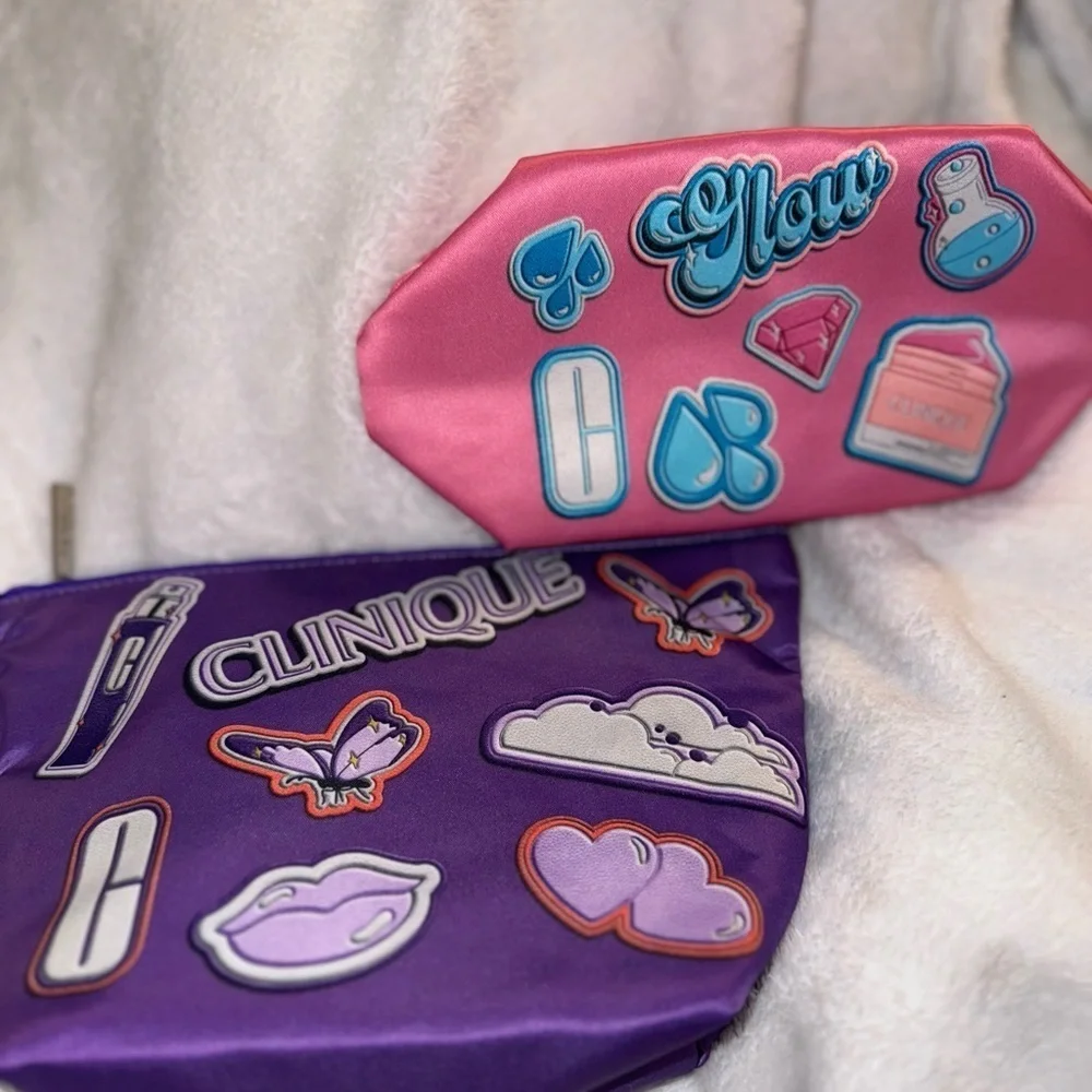 Clinique makeup bags